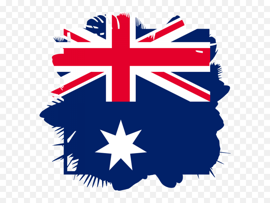 Happy Australia Day Poster - Australia Flag With Country Name Emoji,Aboriginal Flag Emoji