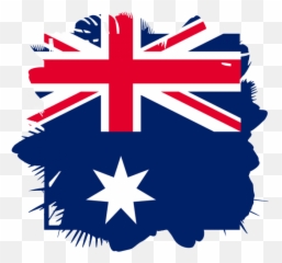 Happy Australia Day Poster - Australia Flag With Country Name Emoji,Aboriginal Flag Emoji