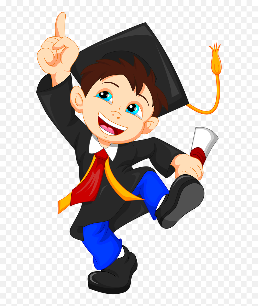 Emoji Clipart Graduation Emoji Graduation Transparent Free - Kid Graduation Clipart Png,Boy Emoji
