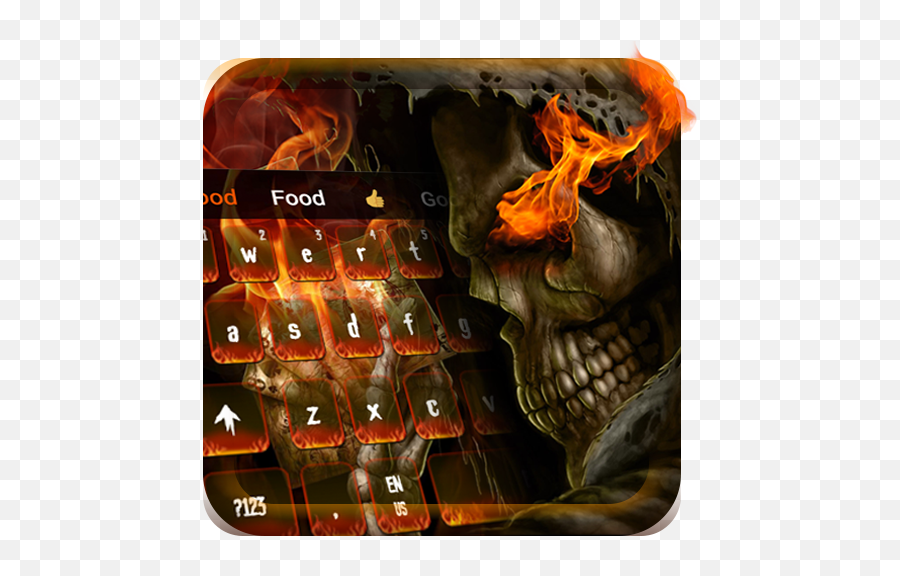 Tema De La Muerte Del Diablo De La Llama 10001001 Descargar - Grim Reaper Emoji,Como Hacer Emoticon Del Diablo En Facebook
