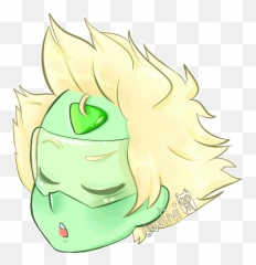 World Happy Blinking Light Clip Art - Steven Universe Fan Art Of Peridot Emoji,Peridot Steven Universe Emoticon