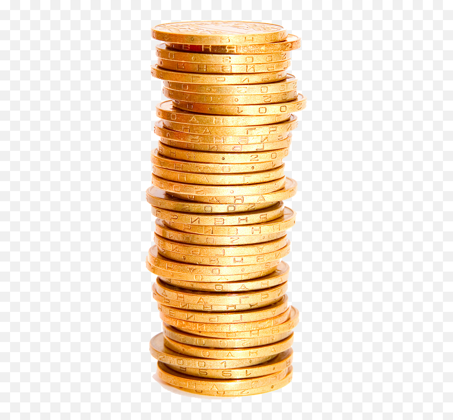 Clip Free Coin Png Images Transparent - Transparent Gold Coin Stack Png Emoji,Emoticon Gold Coins