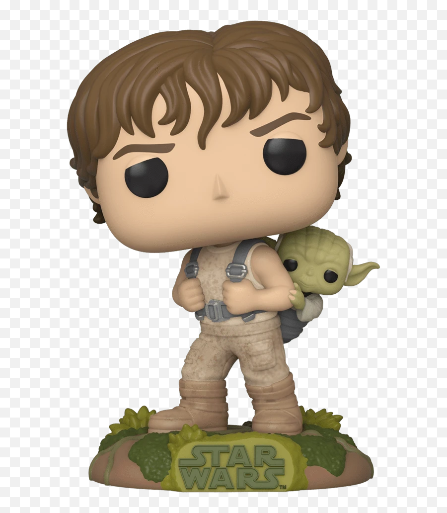 Star Wars - Training Luke With Yoda Luke Skywalker And Yoda Funko Pop Emoji,Yoda Said Emotion Is The Future