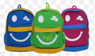 Smiley Face Preschool Backpack - Girly Emoji,Emoticon For Backpackl