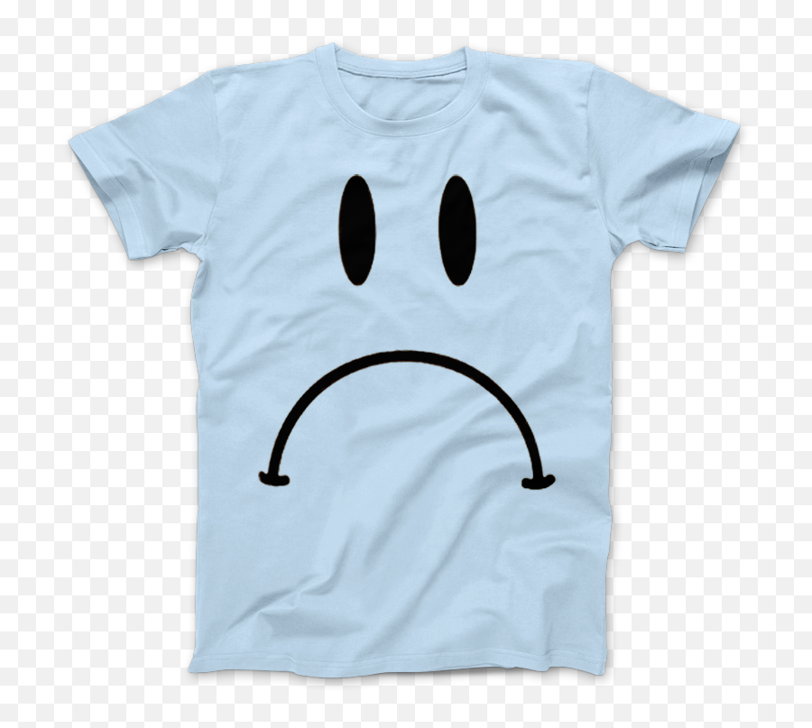 Download Sad Face T - Shirt Always In Our Hearts Shirt Png Shirt Comfort Colors Tooth Dog Food Emoji,Blue Sad Face Emoticon