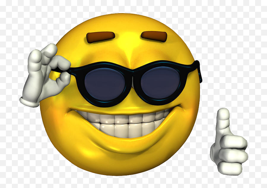 Download Emoticon T - Sunglasses Smiley Face Emoji,\[t]/ Emoticon