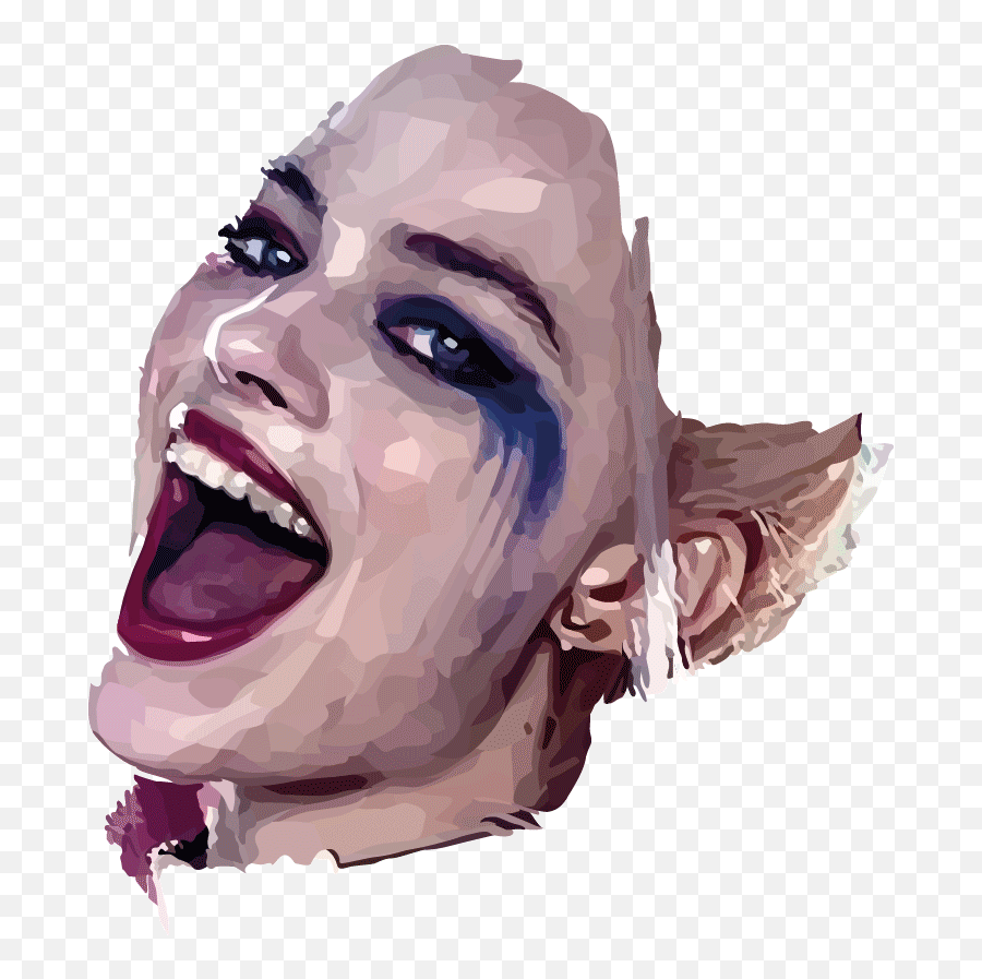 Artstation Harley Quinn Suicide Squad - Transparent Animated Gif Harley Quinn Emoji,Suicide Squad Emoji