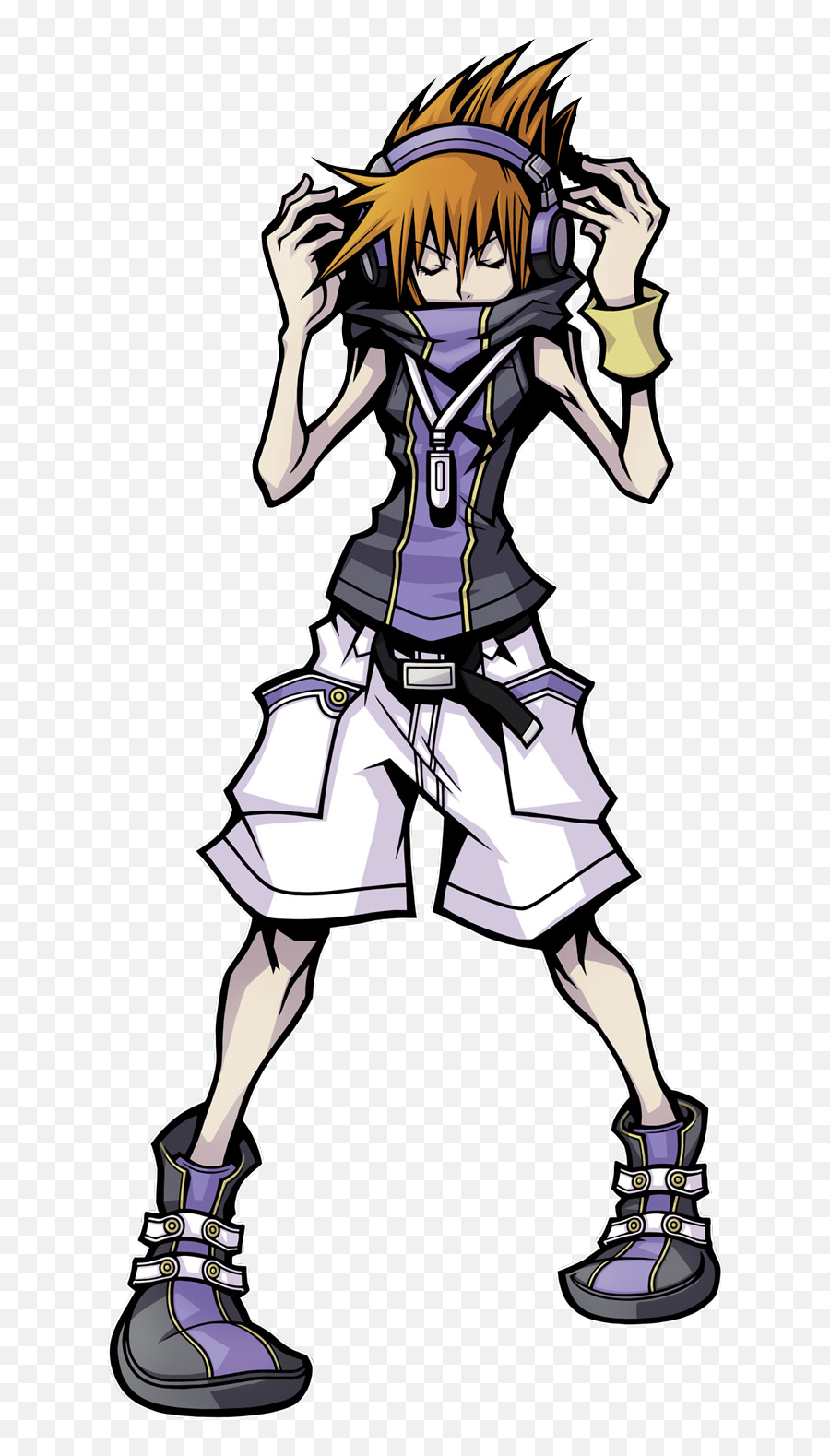 Neku Sakurabagallery The World Ends With You Fandom - World Ends With You Neku Png Emoji,Injured Emoticon Anime