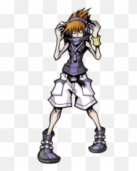 Neku Sakurabagallery The World Ends With You Fandom - World Ends With You Neku Png Emoji,Injured Emoticon Anime