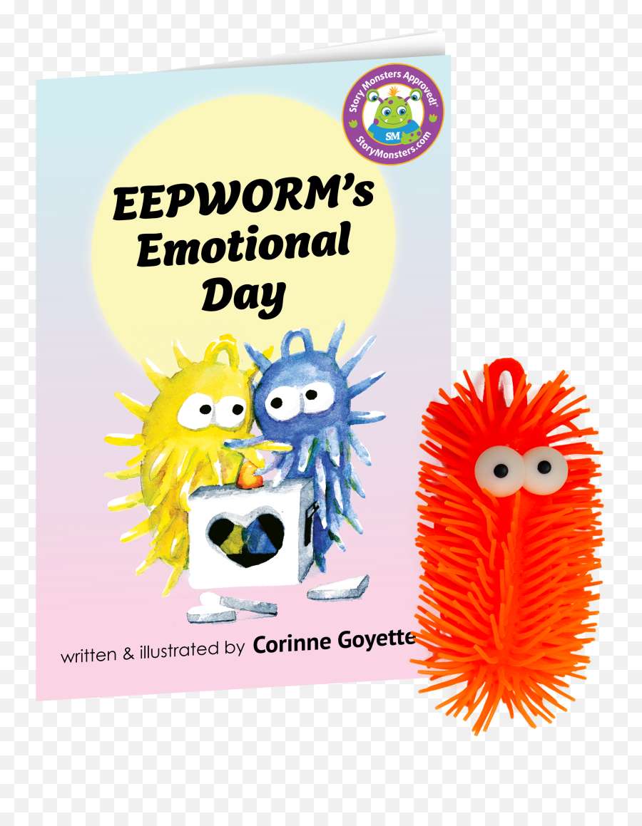 Eepworms Emotional Day Book And Toy Set - Soft Emoji,Time Magazine On Emotions