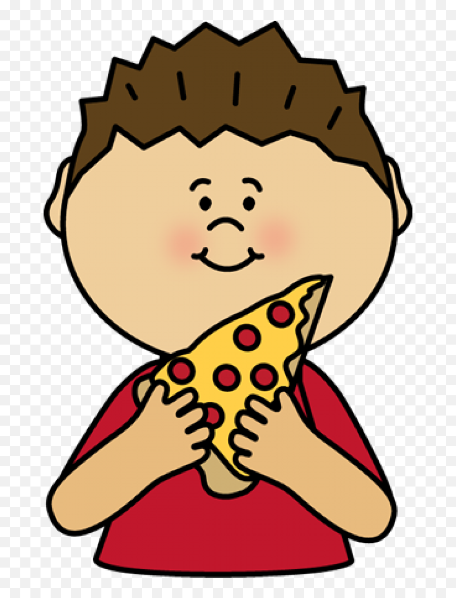 Permalink To Eating Pizza Clipart - Eating Pizza Colouring Page Emoji,Black And White Cartoon Emoji Eating Pizza