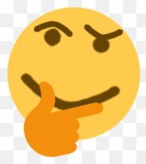 Thinking Emoji Discord Emoji Png Thinking Emoji Transparent - Discord Transparent Thinking,Emoji Meme