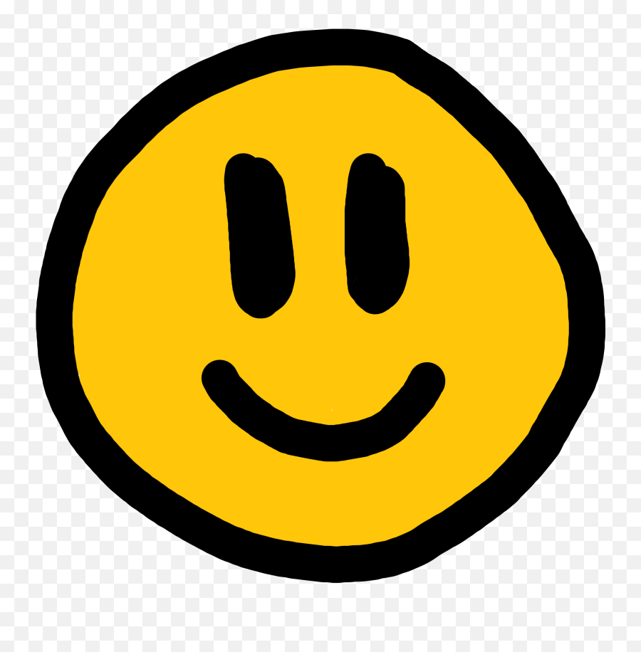 Drew Smiley Smile Happy Smileyface Sticker By Julia - Happy Emoji,Happy Smile Emoji