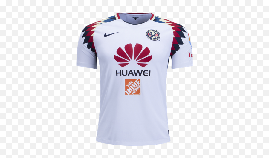 Logo Del Club America Posted - Club America Jersey White Emoji,Fondo De Emojis Para Hacer Gafetes