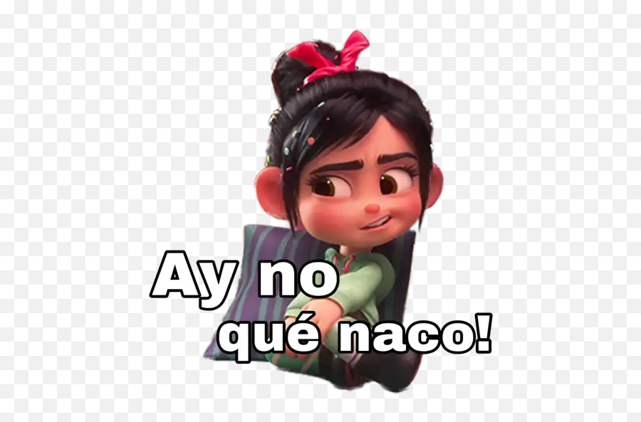 Vanellope Stickers For Whatsapp - Stickers De Vanellope Para Whatsapp Emoji,Emojis Nacos