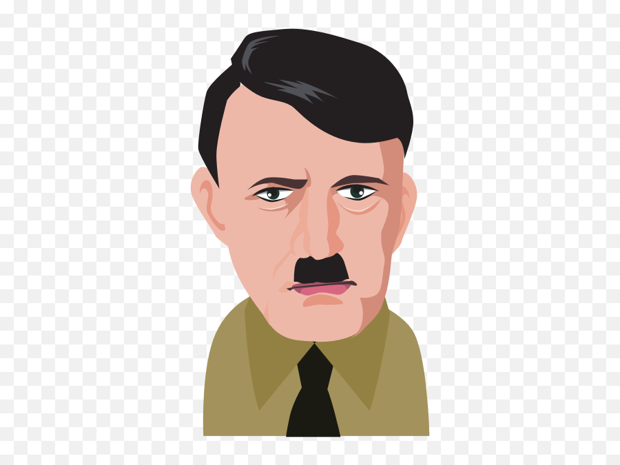 Vector Hitler Transparent Png - Adolf Hitler Vector Png Emoji,Hitler Emojis Download