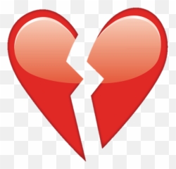 Overlay Tumblr Heart Corazonroto Corazon Heartbroken - Ios Broken Heart Emoji Transparent,Sparkly Heart Emoji