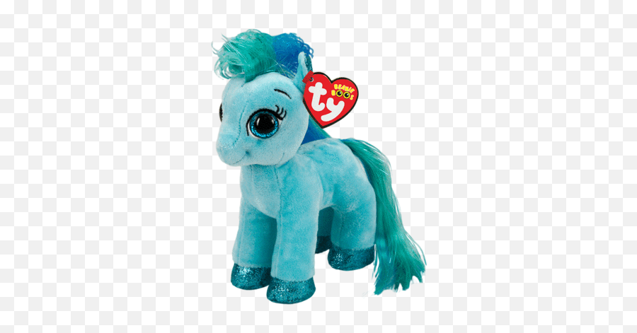 Plush U0026 Squishies U2013 Whimsical Alley - Beanie Boo Cinnamon Pony Emoji,Pony Squishy Face Emoticon