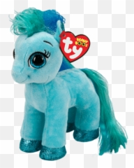 Plush U0026 Squishies U2013 Whimsical Alley - Beanie Boo Cinnamon Pony Emoji,Pony Squishy Face Emoticon