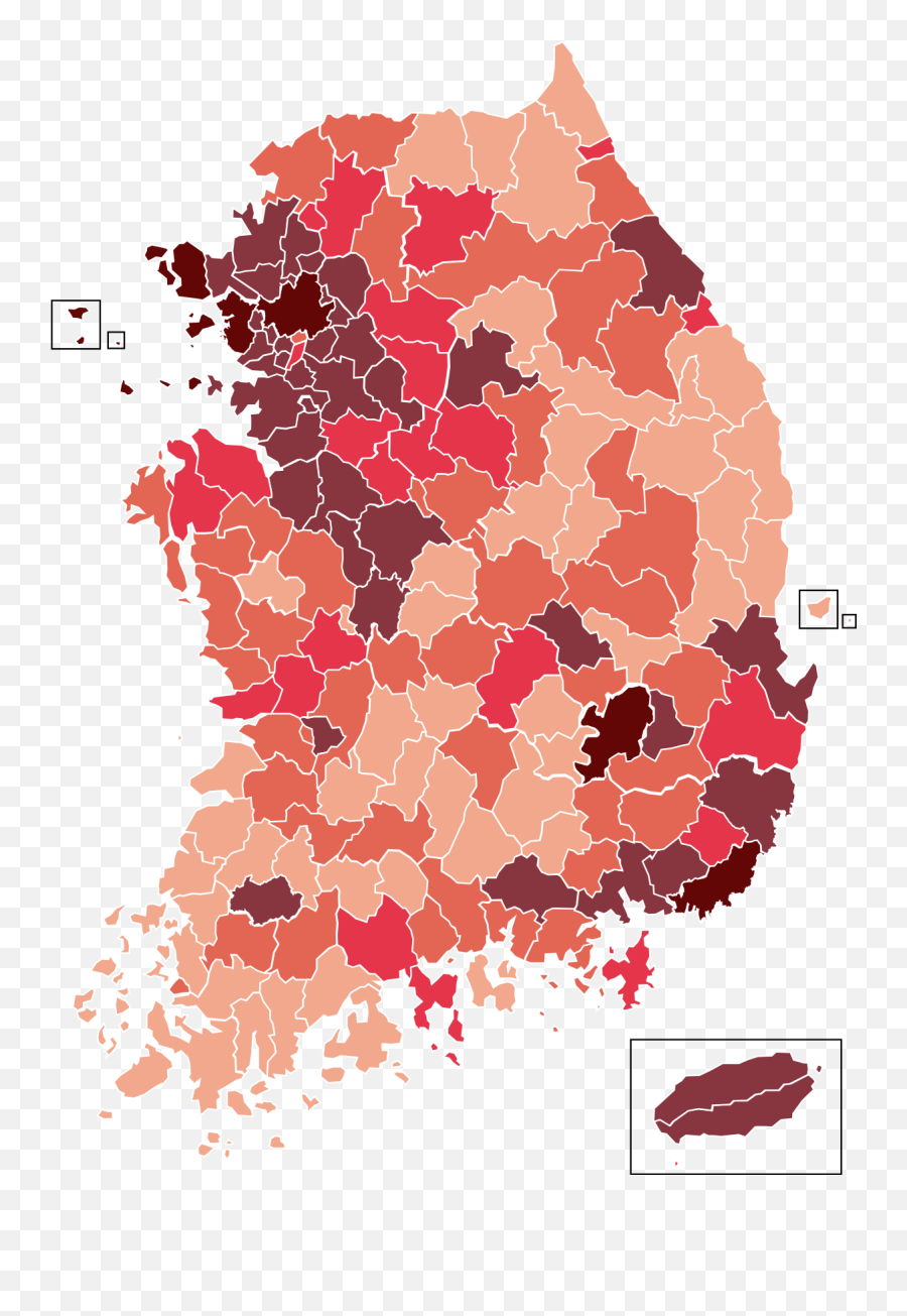 Covid - South Korea Divisions Map Emoji,Emoji Blitz What Happened To Lantern Event