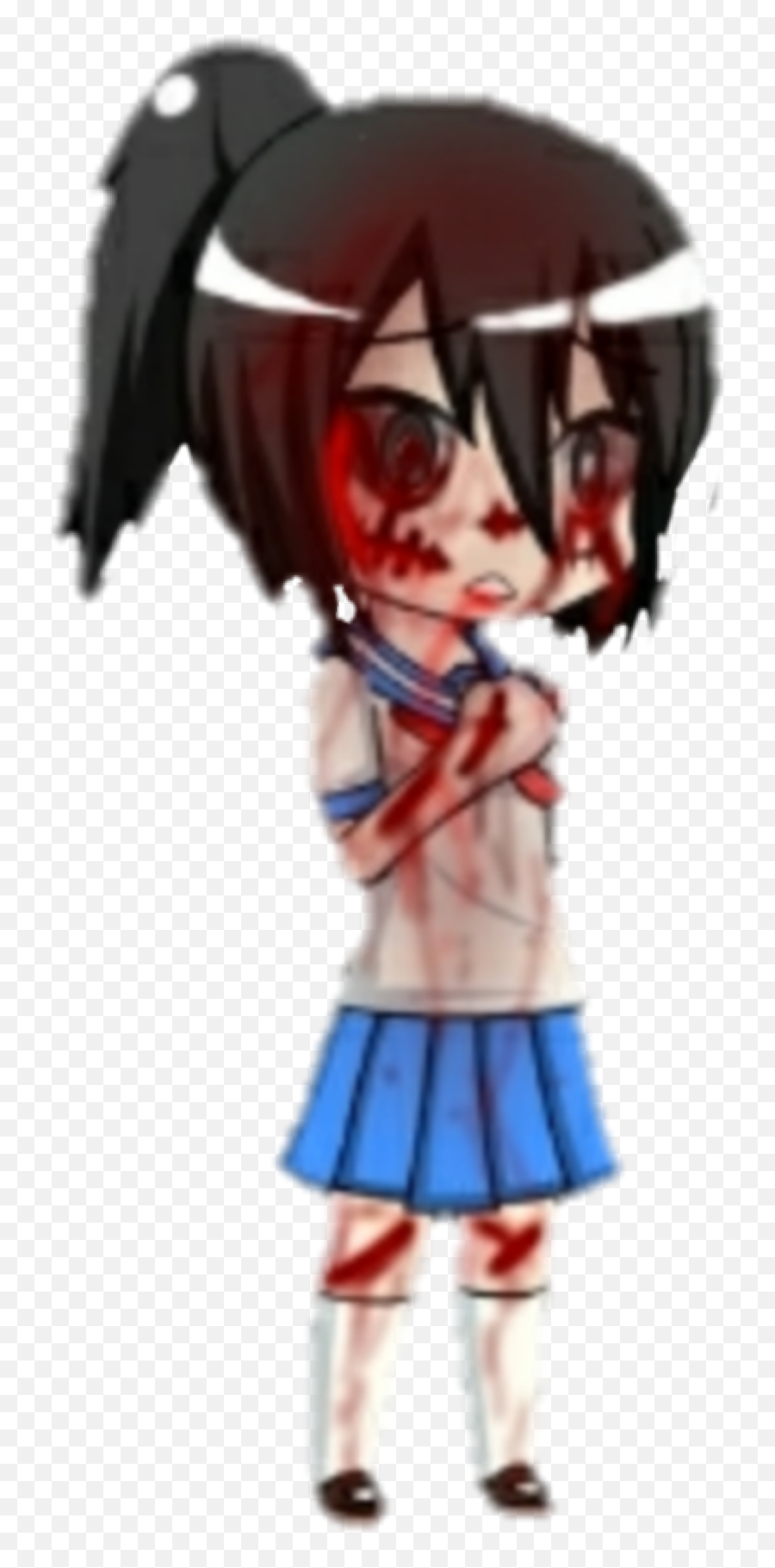 Yandere Sticker - Fictional Character Emoji,Yandere Emoji