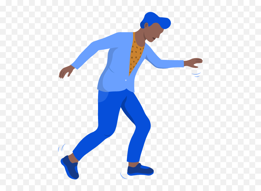 Leg - Staggered Walk Emoji,Right Leg Emotion