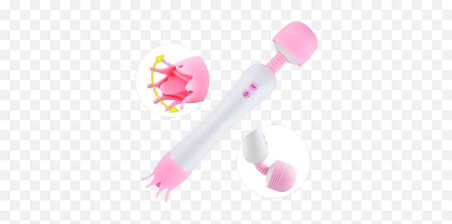 Magic Wand With Tongue Base - Hts Plus Emoji,Htf Emojis