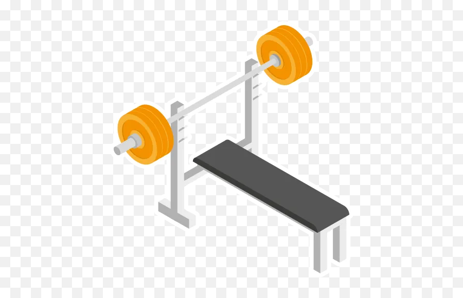 Fitness By Marcossoft - Sticker Maker For Whatsapp Emoji,Barbells Emoji