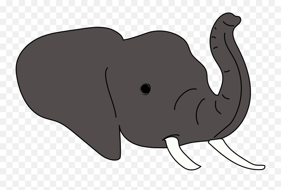 Elephant Head Draft Free Image Download Emoji,Elephant Capable Of Feeling Emotion Like Human