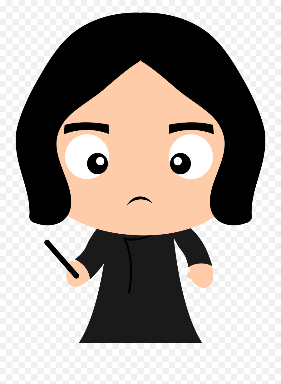 Severus Snape Cute Harry Potter Png - Imagem De Harry Potter Png Emoji,Pensativo Emoticon Animado