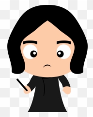 Severus Snape Cute Harry Potter Png - Imagem De Harry Potter Png Emoji,Pensativo Emoticon Animado