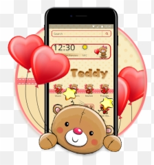 Balloon Baby Teddy Theme - Iphone Emoji,Kotori Emoji