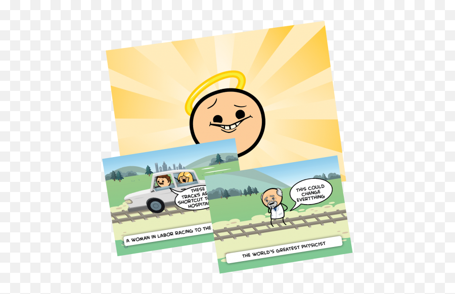 Gadget Man Ireland - Sample Trial By Trolley Cards Emoji,Cyanide And Happiness Emoji