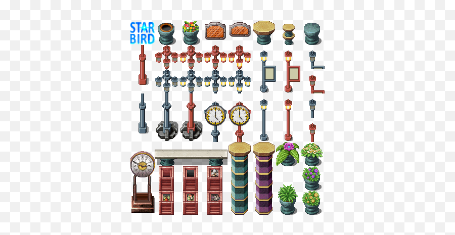 Starbirdu0027s Mz Tiles More Rpg Maker Forums - Vertical Emoji,Pfft Emoji