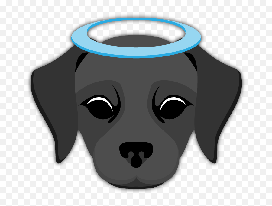 Black Labrador Emoji - Ancient Dog Breeds,Down Arrow Dog Emoji