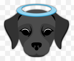 Black Labrador Emoji - Ancient Dog Breeds,Down Arrow Dog Emoji