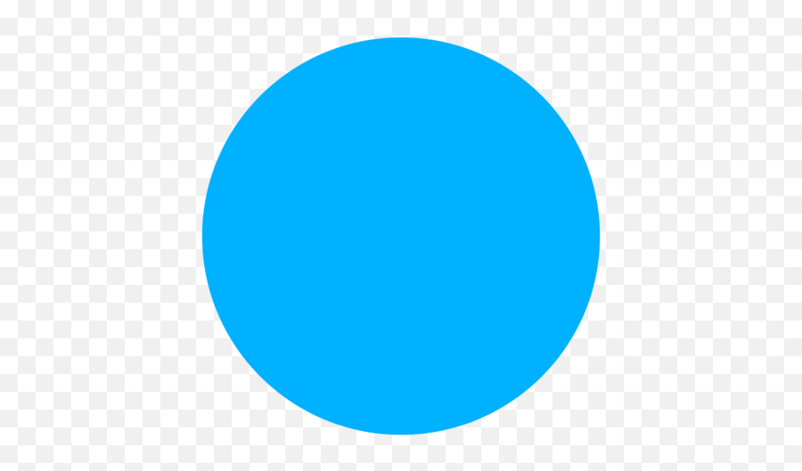 Blue Circle Emoji - Light Blue Circle Png,Blue Star Emoji