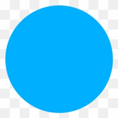 Blue Circle Emoji - Light Blue Circle Png,Blue Star Emoji