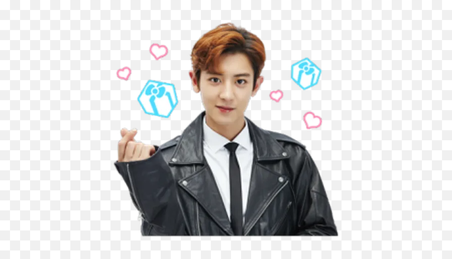 Exo Whatsapp Stickers - For Men Emoji,Leather Emoji Stickers