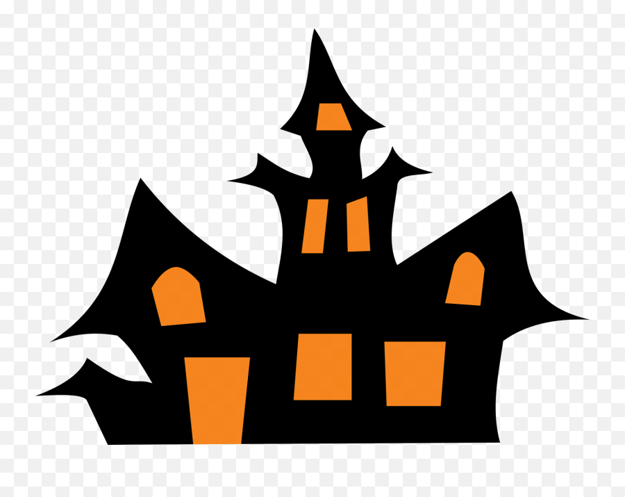 House Clipart Halloween House Halloween Transparent Free - Halloween Haunted House Clipart Emoji,Spooky Emoji