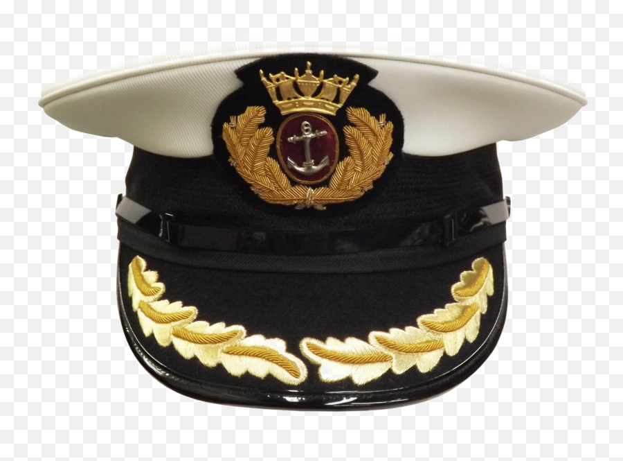 Captain Hat - Merchant Navy Uniform Cap Emoji,Captain Hat Emoji