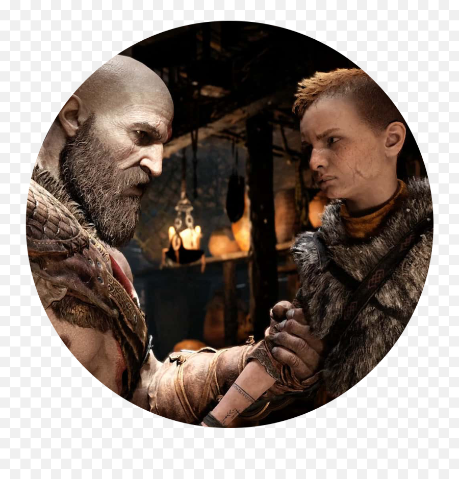 Dads Need More Games Like God Of War - God Of War Kratos And Atreus Gif Emoji,Kratos Shows Emotion