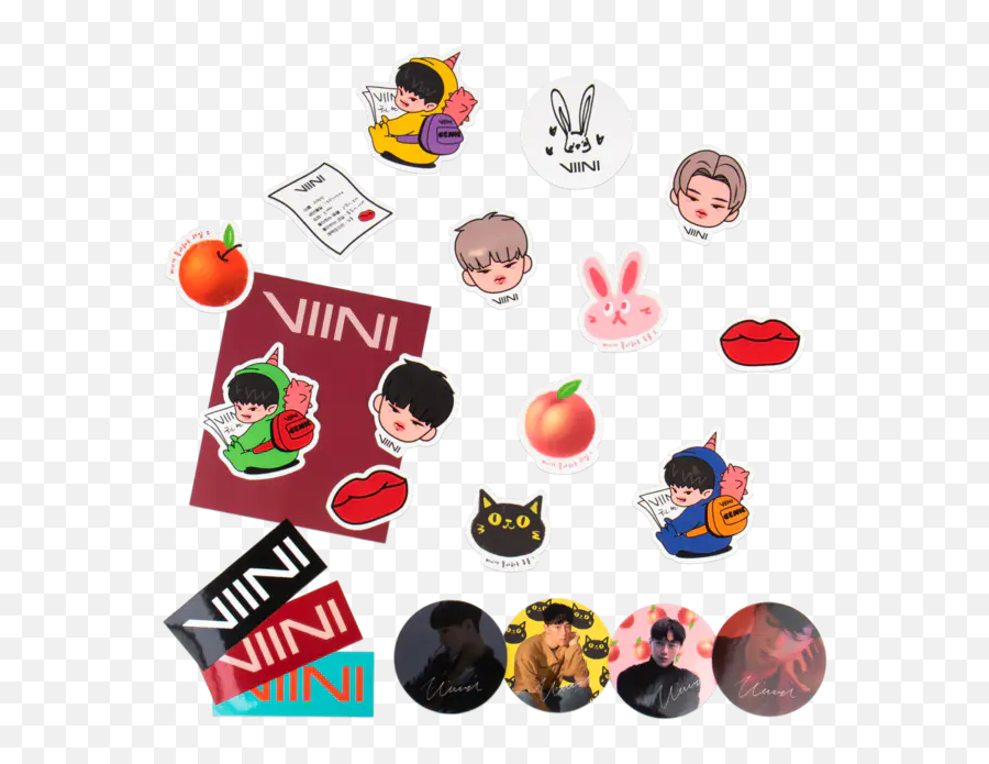 Viini Sticker Set - Viini Sticker Emoji,Names Of Kakao Emoticon