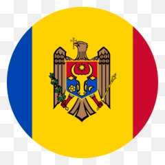 Moldova Flag Emoji U2013 Flags Web - Blue Red And Yellow Flags,Android Emojis Copy And Paste