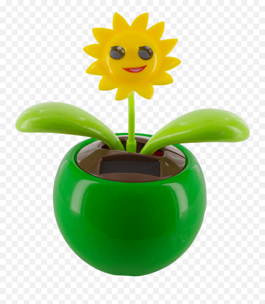 Dancing Flowers Tournesol Vert - Dancing Solar Flower Emoji,Solar Dancer Smiley Face Emoticon