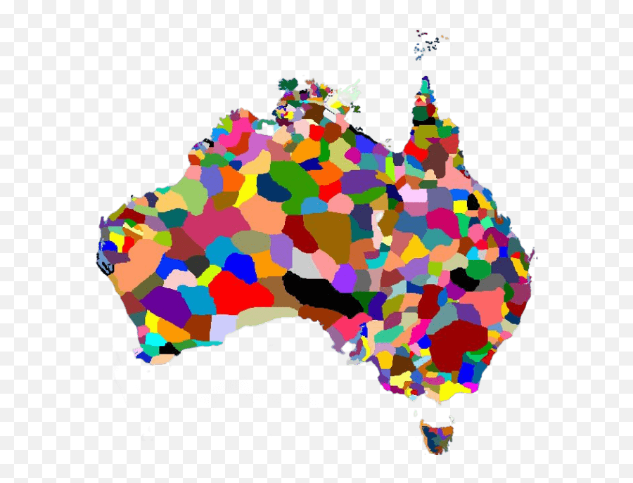 Apporiginee - Aboriginal Australia Map Art Emoji,Didgeridoo Emoticon