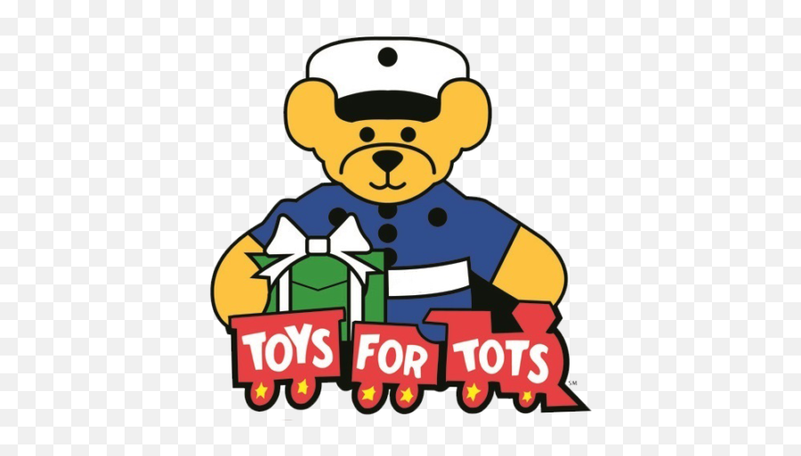 Toys For Tots Boxes Found Throughout Monticello Free - Clip Art Toys For Tots Logo Emoji,Salute Emoticons For Facebook