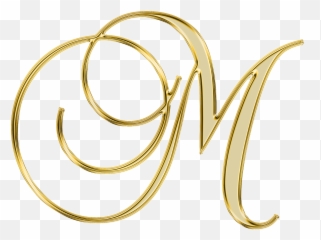 Lettering Alphabet Stylish Alphabets - Gold M Png Emoji,Fancy Lettering Alphabet Emojis
