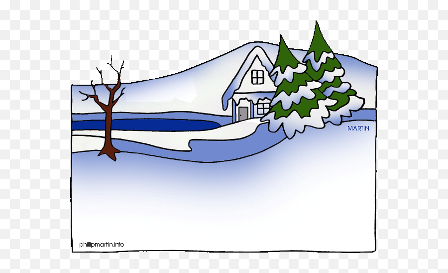 Winter Clip Art Free Images Clipart 8 - Clipartix Free Clip Art Of Winter Scenes Emoji,Emoji Scenes
