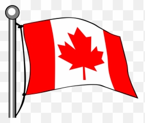 Canadian Flag On Pole Png Svg Clip Art For Web - Download Transparent Background Canada Flag Clipart Emoji,Pole Dancer Emoji